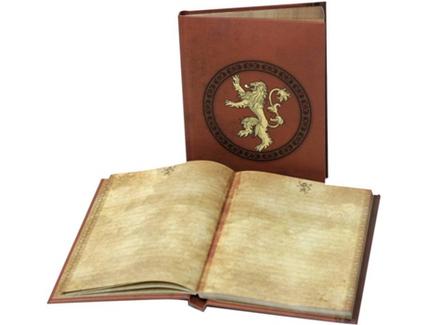 Caderno com Luz GAME OF THRONES Lannister