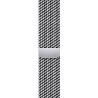Bracelete Apple Milanesa Loop AppleWatch 45 mm – Prateado