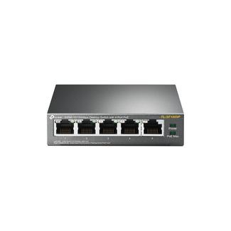 Switch TP-Link TL-SF1005P 5 Portas Fast Ethernet 10/100/1000Mbps com 4 Portas PoE