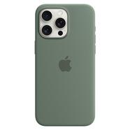 Capa APPLE iPhone 15 Pro Max Silicone com MagSafe Cipreste