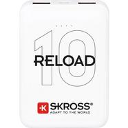 Powerbank SKROSS Reload 10 (10000 mAh – 2 USB – MicroUSB – Branco)