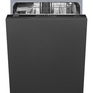 Máquina de Lavar Loiça Encastre SMEG ST291D (13 Conjuntos – 59.8 cm – Painel Preto)