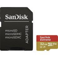 SanDisk Extreme microSDHC UHS-I 32GB + Adaptador