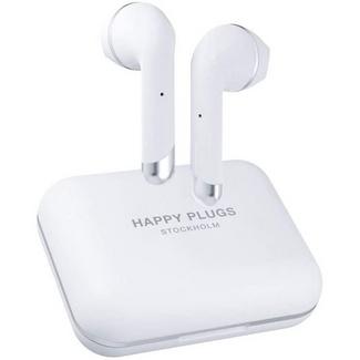 Auriculares Bluetooth True Wireless HAPPY PLUGS AIR 1 Plus (In Ear – Branco)
