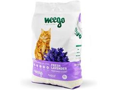 Areia para Gatos WEEGO Fresh Lavender (15L)