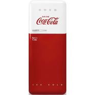 Frigorífico de 1 Porta Anni 50 Coca Cola Iconic Smeg FAB28RDCC5 Ventilado e Estático Dobradiças à Direita e de 153 cm – Vermelho e Branco