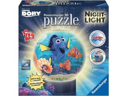 Puzzle 3D RUNADRAKE Dory: Night Edition (Idade Mínima: 6 – 72 Peças)