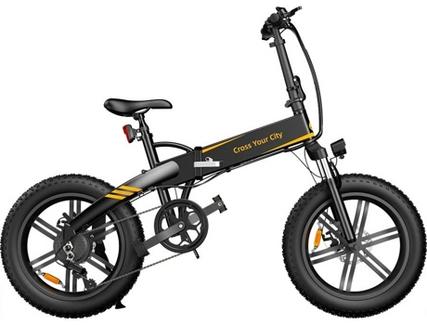 Bicicleta Elétrica Dobrável SILVER ADO A20F XE Cross-Country 20” (Vel. máxima: 25 km/h)