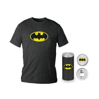 T-Shirt DC COMICS Logotipo Batman Preta XXL