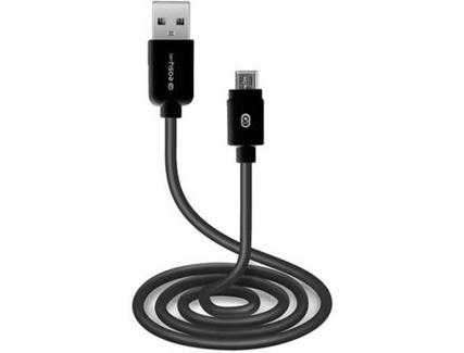 Cabo SBS Easycell TEECCABLEMIC10POK (USB – Micro-USB – 1.5 m – Preto)