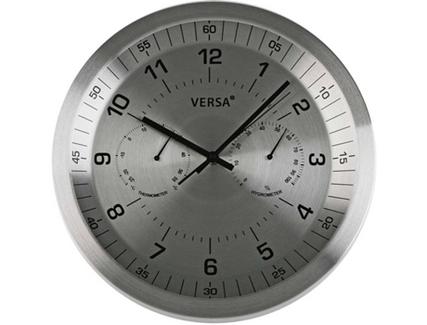 Relógio  Parede VERSA Alumínio 35 cm
