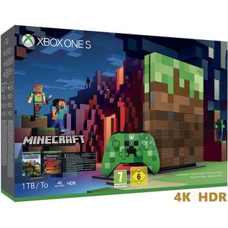 Consola Xbox One S 1 TB + Minecraft Edição Limitada