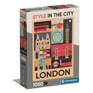 CLEMENTONI – Puzzle Style in the City: Londres – 1000 Peças
