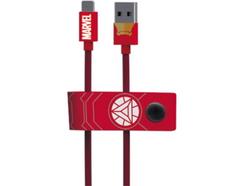 Cabo TRIBE Marvel USB-Micro-USB Iron Man