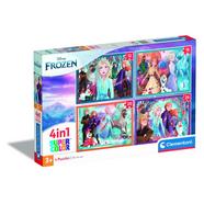 Puzzle 4 Em 1 Frozen
