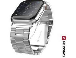 Bracelete Apple Watch 38/40 mm SWISSTEN Prateado