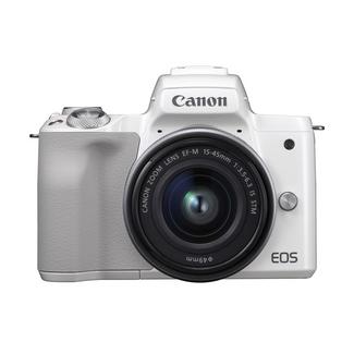 Canon EOS M50 + EF-M 15-45mm f/3.5-6.3 IS STM – Branco