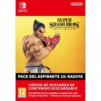 Cartão Nintendo Switch Super Smash Bros. Ultimate Challenger Pack 10 Kazuya (Formato Digital)