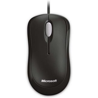 Microsoft Mouse Basic Optical Preto