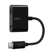 Adaptador BELKIN RockStar (3.5mm – USB-C – Preto)
