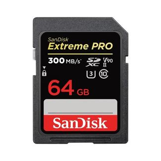 Cartão de memória SANDISK EXTREME PRO SDXC II 64GB