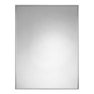  Espelho de casa de banho rectangular com moldura de alumínio 80cm Disbainu Prata 80 x 130 cm