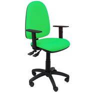 Cadeira de Escritório Operativa PIQUERAS Y CRESPO Tribaldos Verde Pistacho (braços reguláveis – Tecido)