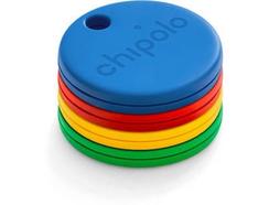 Localizador CHIPOLO Pop (4 unidades – Vermelho/Azul/Amarelo/Verde)