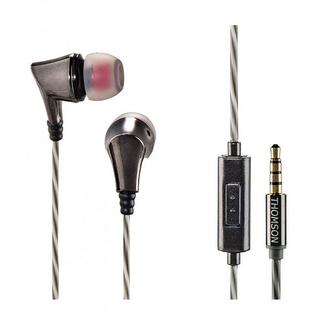 Auriculares Com fio THOMSON EAR3207 (In Ear – Microfone – Preto)