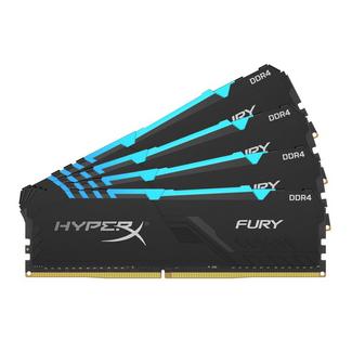 Memória RAM DDR4 KINGSTON HyperX Fury (4 x 8 GB – 3000 MHz – CL 15 – RGB)