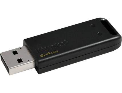 Pen USB KINGSTON DataTraveler 20 (64 GB – USB 2.0 – Preto)