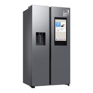 Frigorífico Americano Samsung Family Hub Bespoke AI com Abertura Automática de Porta RS90F66BETEF de 1 78m e 614L – Inox