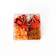 Frost – Kit de Papelaria Clipes – Laranja/Multicolor