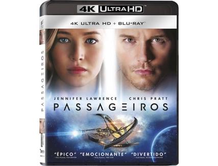 Blu-Ray 4K + Blu-Ray Passageiros
