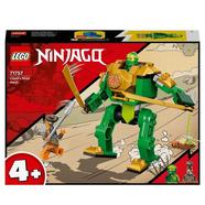 LEGO NINJAGO O Mech Ninja do Lloyd Kit de Construção para Principiantes 4+ Anos com Brinquedo de Batalha Ninja