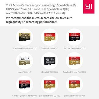 Action cam XIAOYI 4K BR + Caixa (4K – 12 MP – Até 127 min de autonomia – Wi-Fi e Bluetooth)