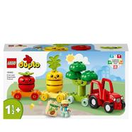 LEGO® DUPLO® O Meu Primeiro Trator de Legumes e Frutas – set de brinquedo de construção com temática de agricultura