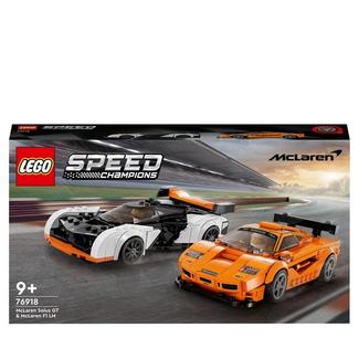 LEGO Speed Champions McLaren Solus GT e McLaren F1 LM – set de construção para entusiastas de carros