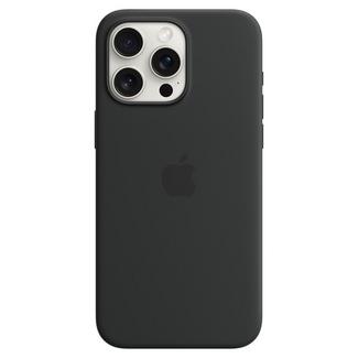 Capa APPLE iPhone 15 Pro Max Silicone com MagSafe Preto