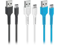 Kit 3 Cabos USB – USB C SBS Multicor