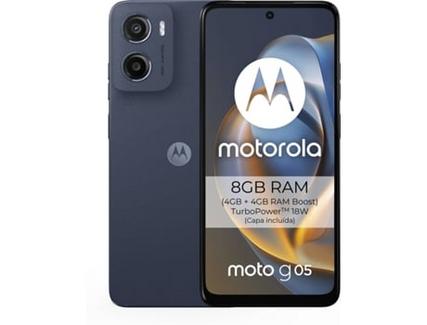 Smartphone MOTOROLA Moto G05 (6.7” – 4GB – 128 GB – Azul)