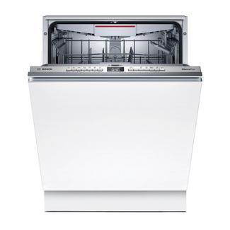 Máquina de lavar loiça de encastre SGH4HCX48E com 3.ª bandeja para talheres Aço