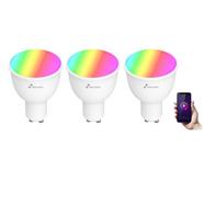 Nivian KIT Lâmpadas Inteligentes GU10 LED Colores RGB