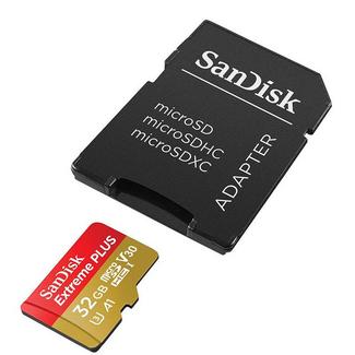 SanDisk Extreme Plus MicroSDHC 32GB Classe 10 U3 V30 UHS-I