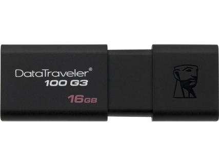 Pack 3 Pen USB 3.0 KINGSTON DataTraveler 100 G3 16 GB