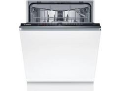 Máquina de Lavar Loiça Encastre BOSCH SMV2HVX0 (14 Conjuntos – 59.8 cm – Painel Preto)