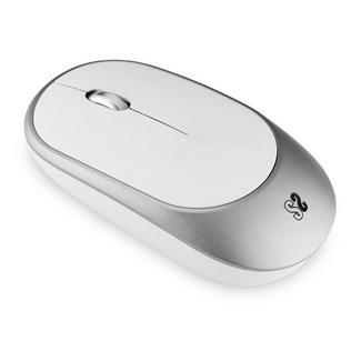 Rato SUBBLIM Smart (Bluetooth – Prateado)/Branco)