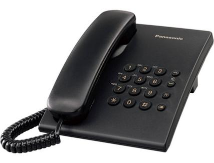 Telefone PANASONIC KX-TS500EXB Preto