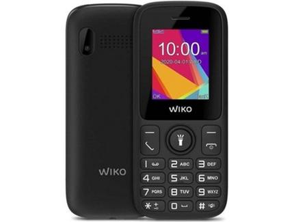 Telemóvel Desbloqueado NOS WIKO F100 (1.8” – Dual SIM – Preto)