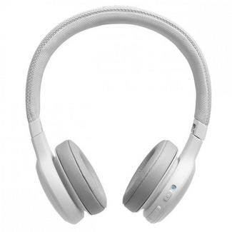 Auscultadores Bluetooth JBL LIVE 400 (On Ear – Microfone – Atende Chamadas – Branco)
